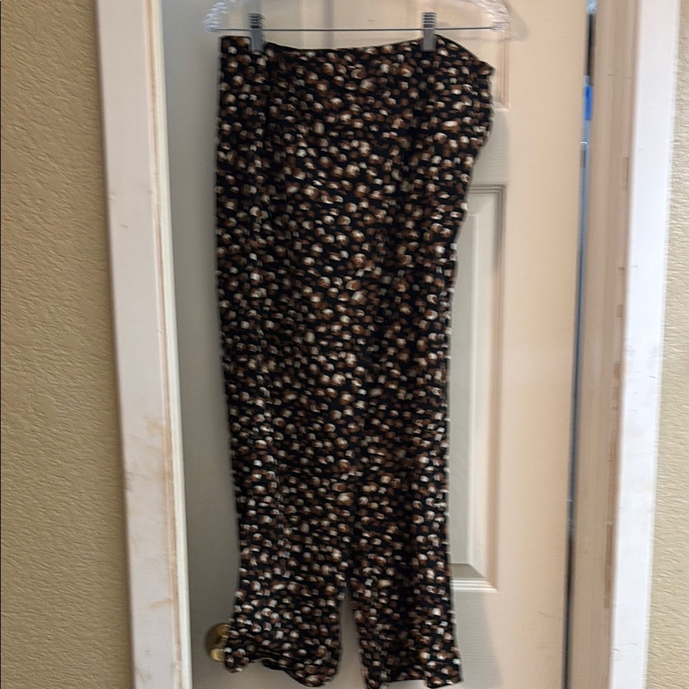 Stylish Black and Brown Women's Pants
